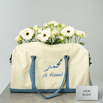 حقيبة زرقاء